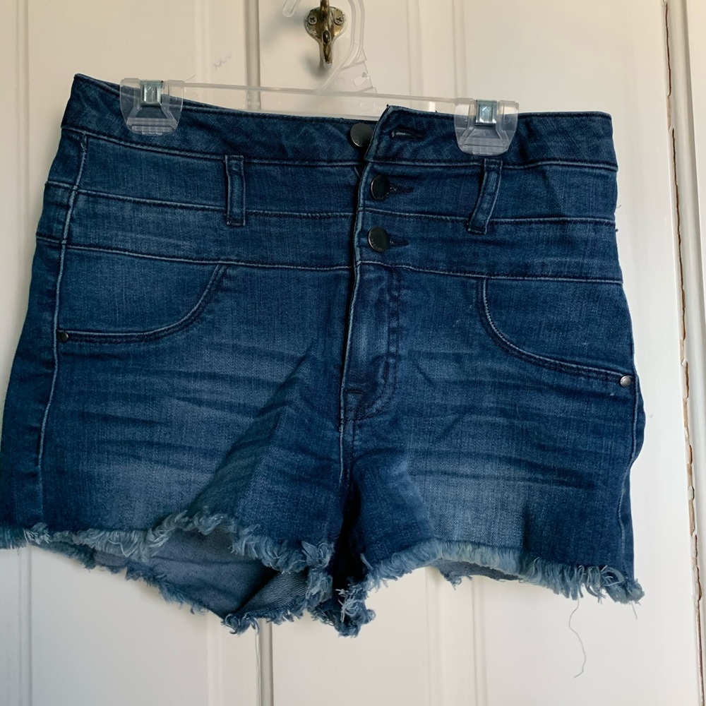 High Waisted Jean Shorts